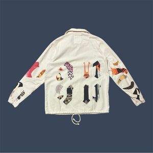 Vans White Graphic Utility Jacket